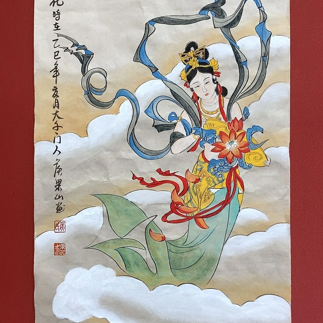 国画大风堂嫡传-侯果山老师作品路