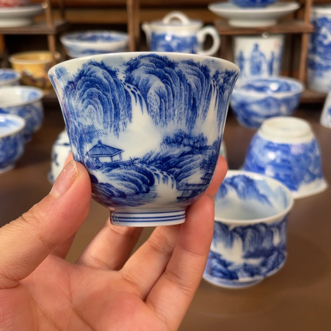 景德镇陶瓷手工手绘