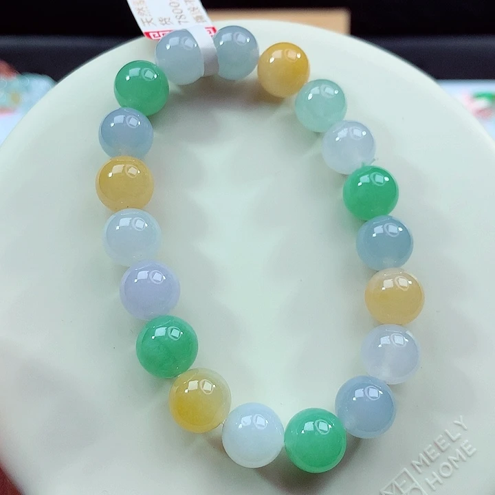 手链翡翠未镶嵌卡10