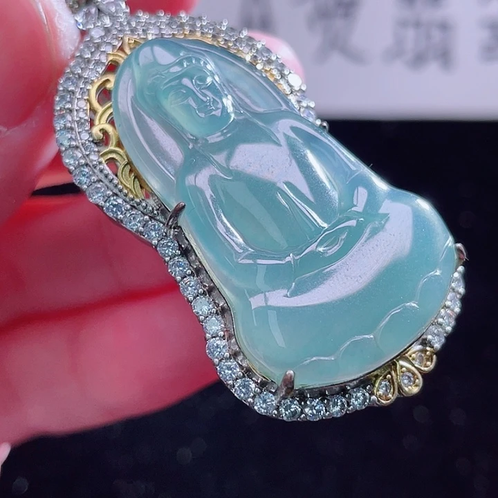 翡翠颈饰未镶嵌999999999