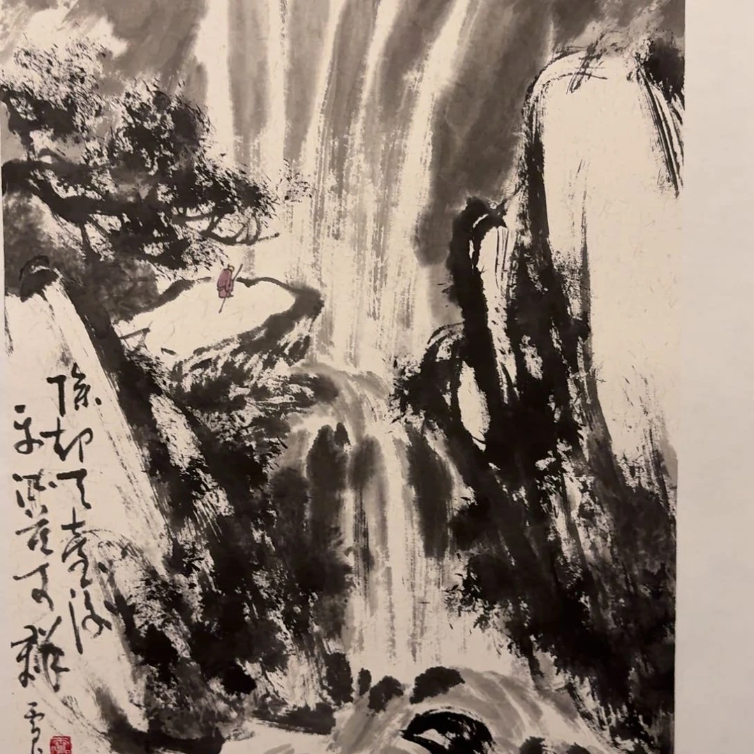 国画雷公老师作品画作