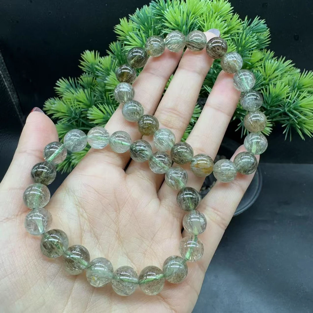 【玉经纶】-32604/Q41-水晶手串-多样性发其一10mm/约18颗