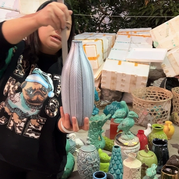 瓶高度30厘米口径3厘米微瑕捡漏