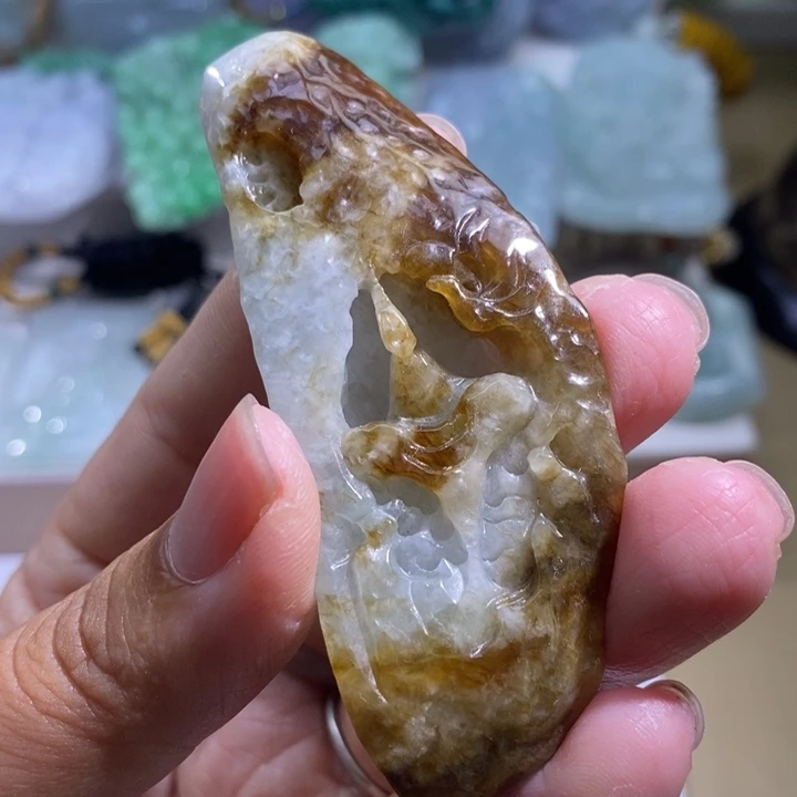 【闪购商品】颈饰未镶嵌翡翠观音