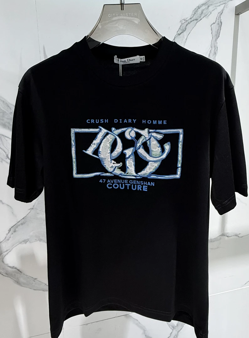 Crush Diary欧货男装时尚穿搭夏天T恤高品质百搭男装