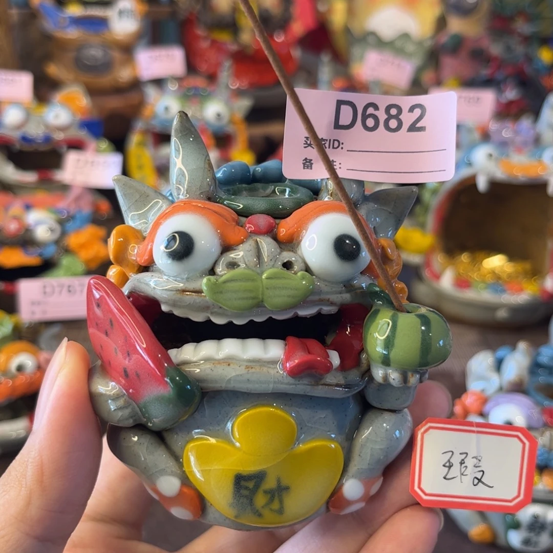 泥塑纯手工茶宠摆件