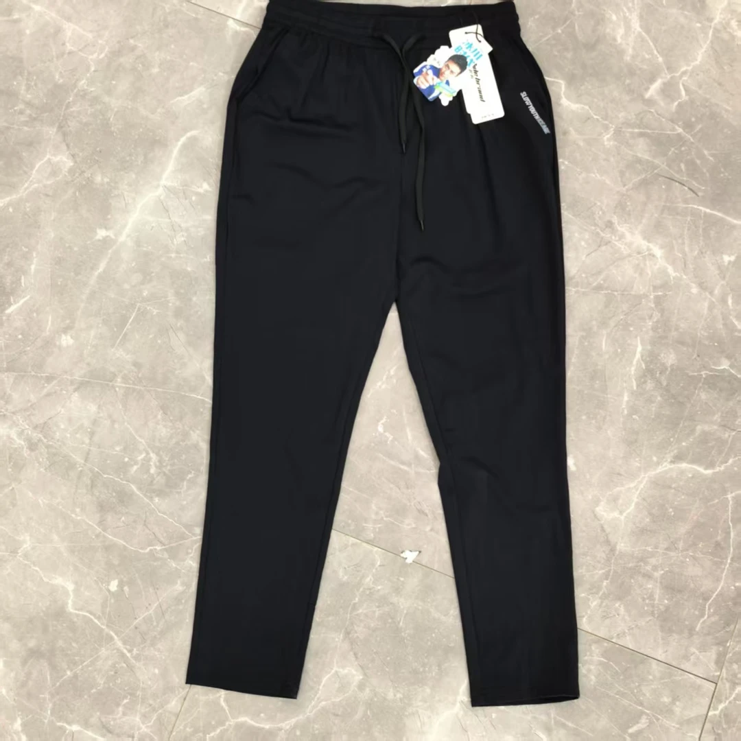 冰川时代速干裤夏季薄款小个子直脚休闲运动裤21906