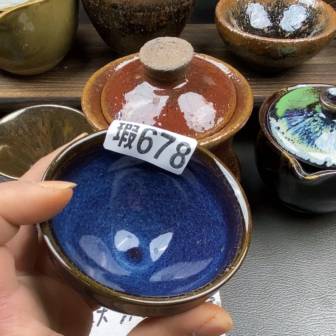 茶盏微瑕建盏主人杯子