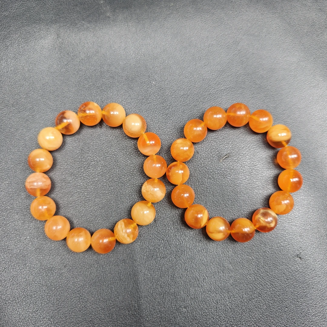 【玉经纶】45592/Q27-琥珀手串-多样性发其一