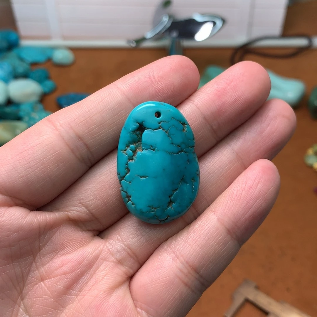 绿松石珠宝奇石未镶嵌?**?