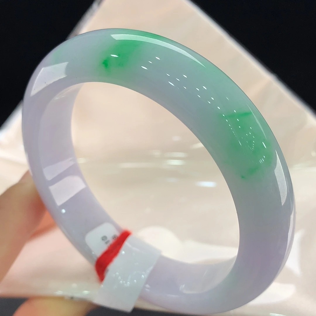 翡翠未镶嵌手镯0218