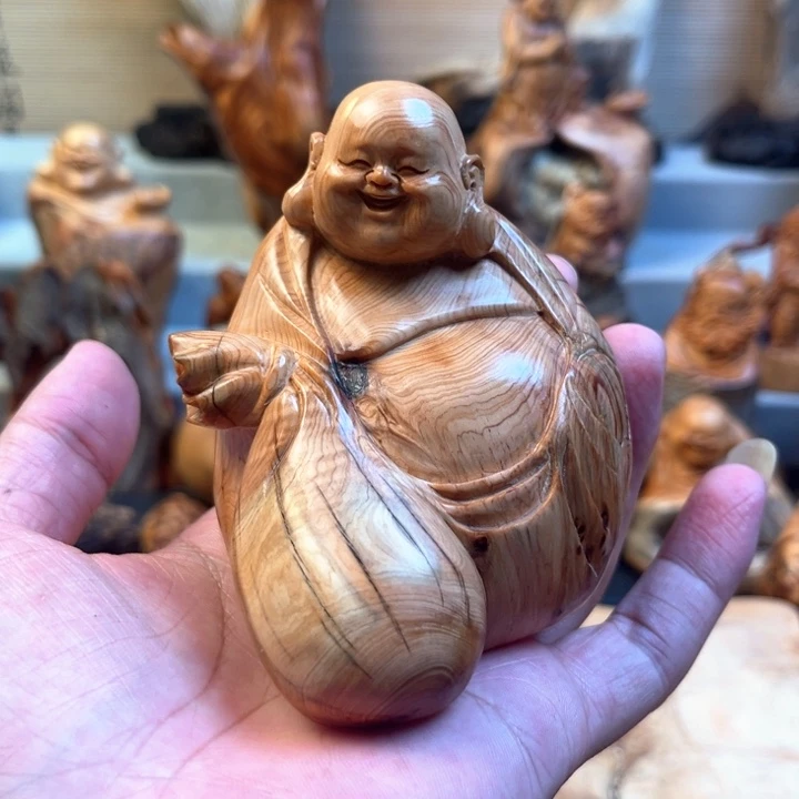 柏木太行崖柏手工雕刻