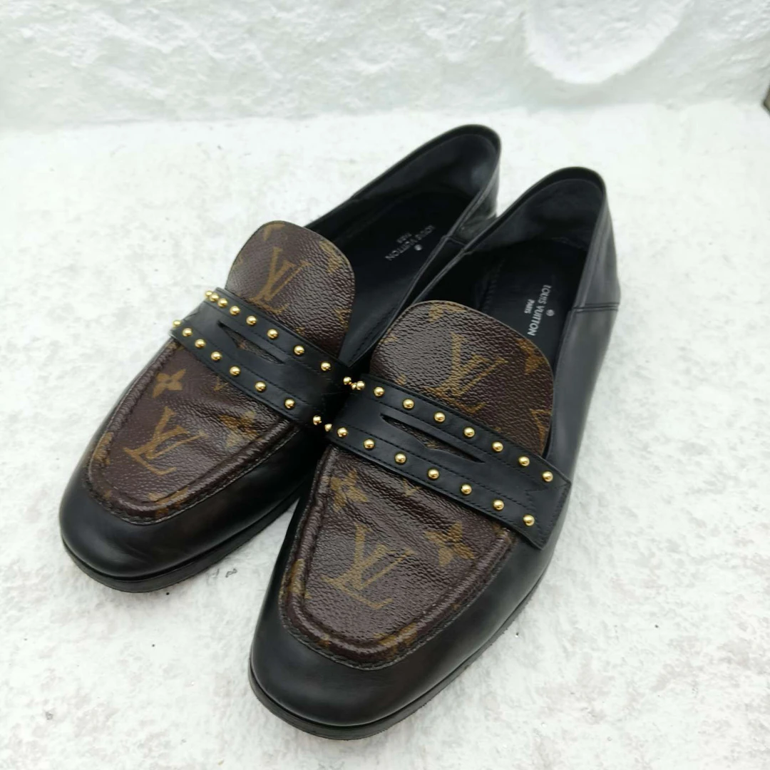 99新 LouisVuitton/路易威登 38.5码/老花乐福鞋/A2240
