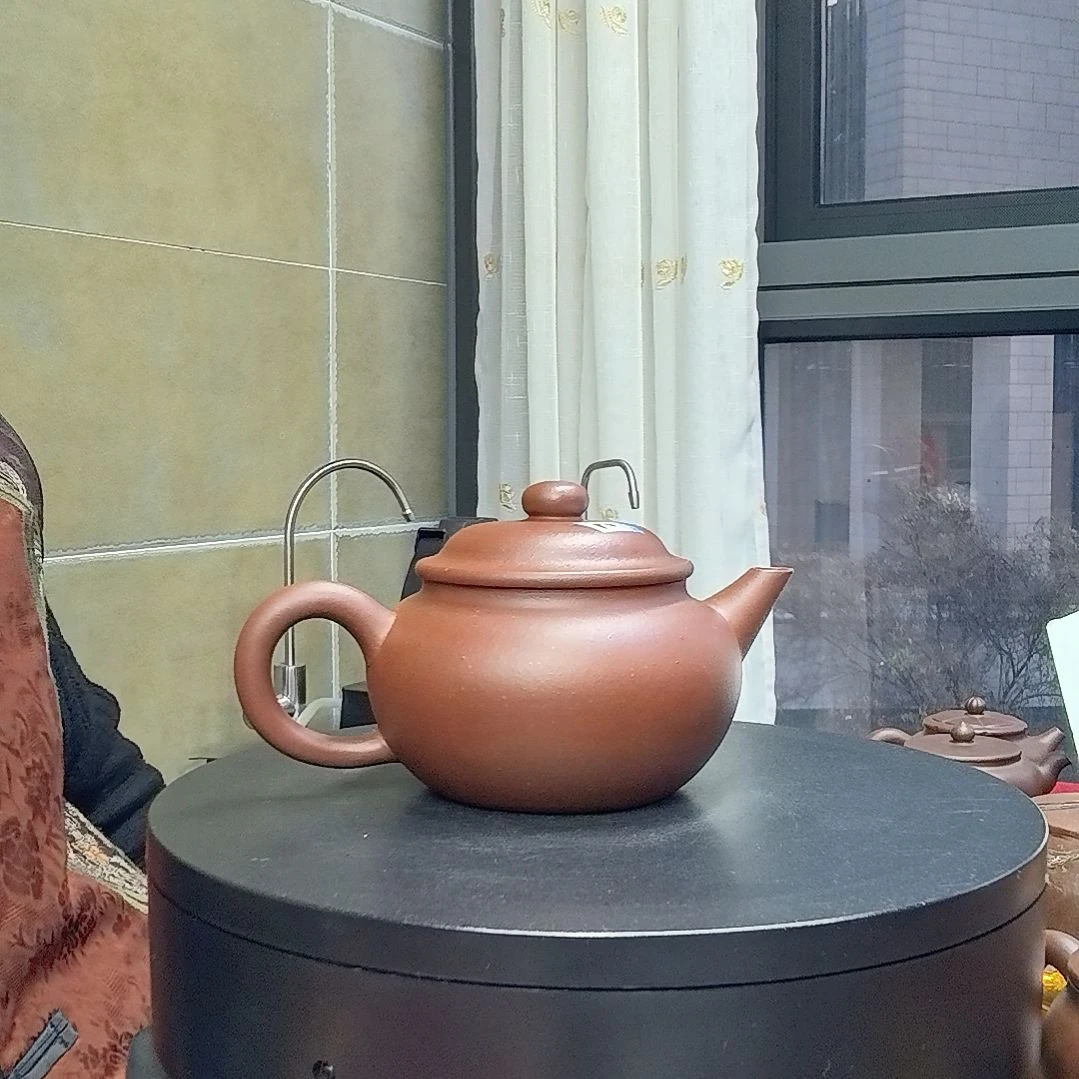 茶壶紫砂徒弟全手工制作，原矿底槽清，180c