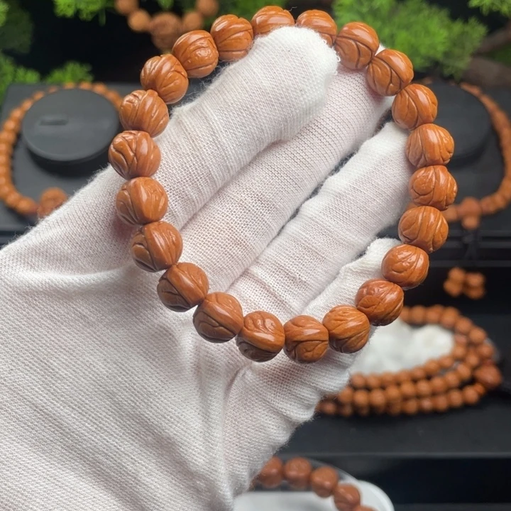 幕****木质类精品桃核手持