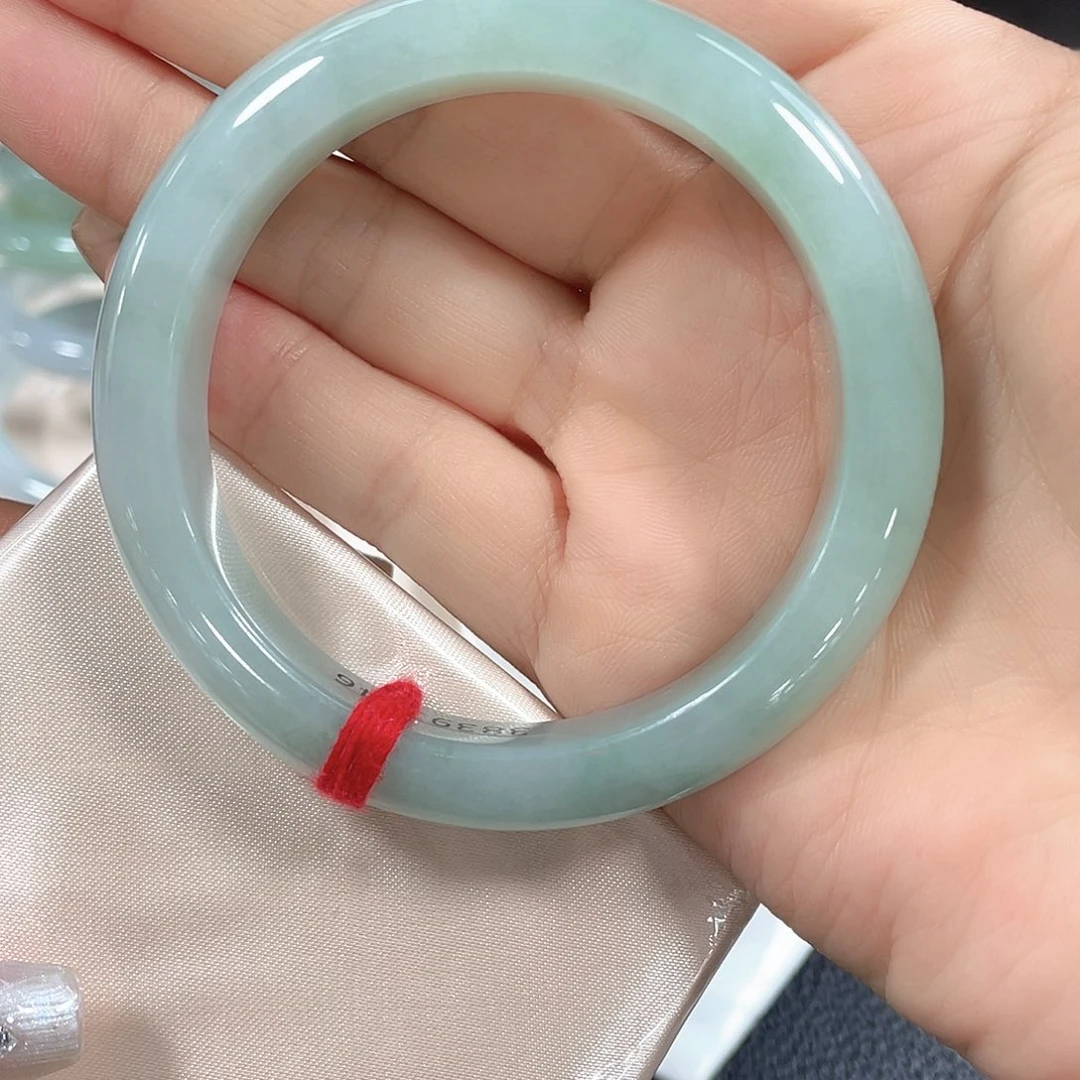 翡翠未镶嵌手镯天然缅甸A货翡翠手镯