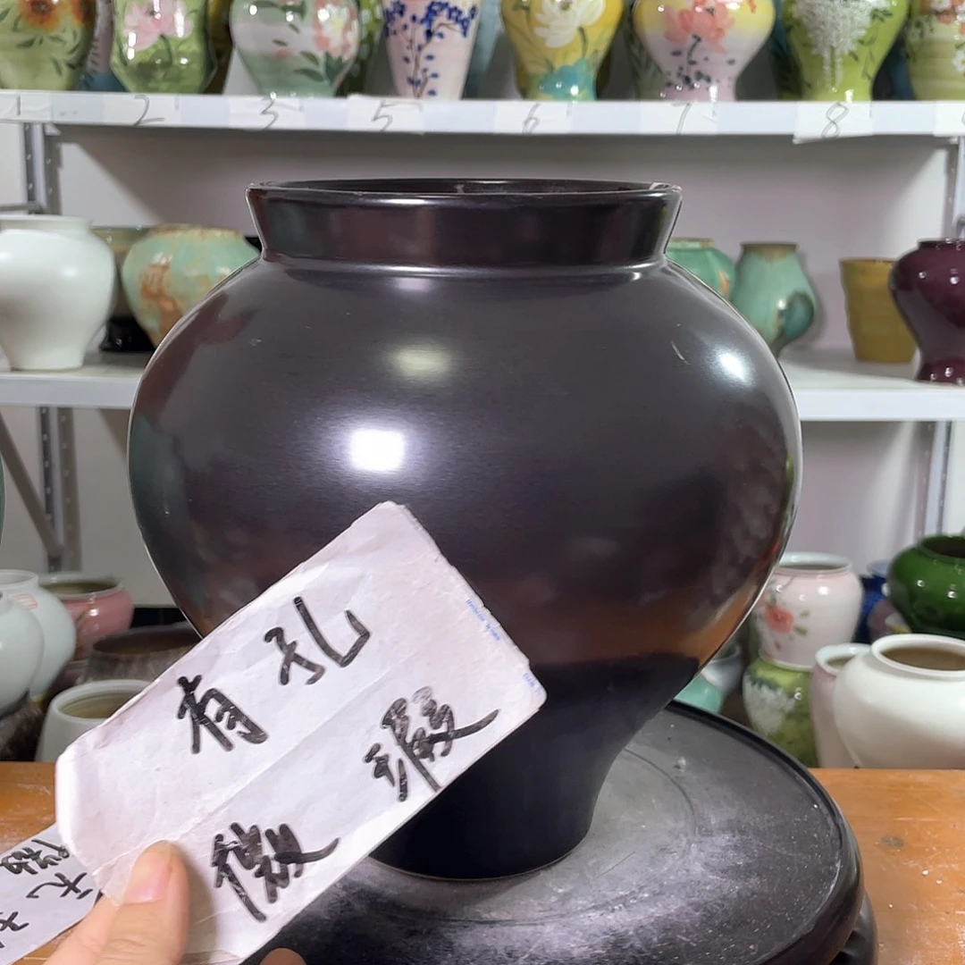 景德镇陶瓷花盆微瑕153