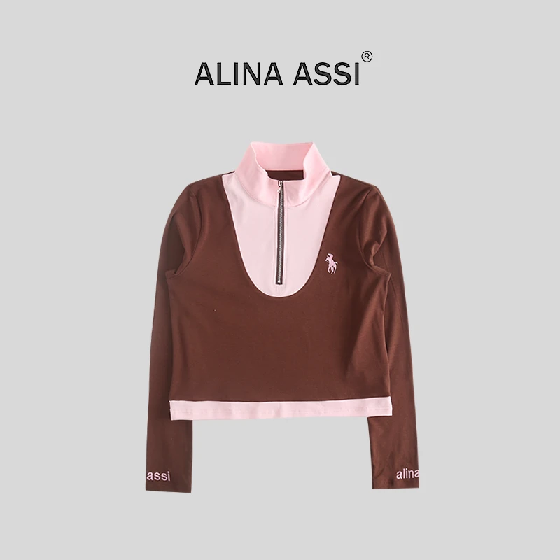 【糯米姐】2025秋季新款T恤百搭休闲长袖上衣F0333