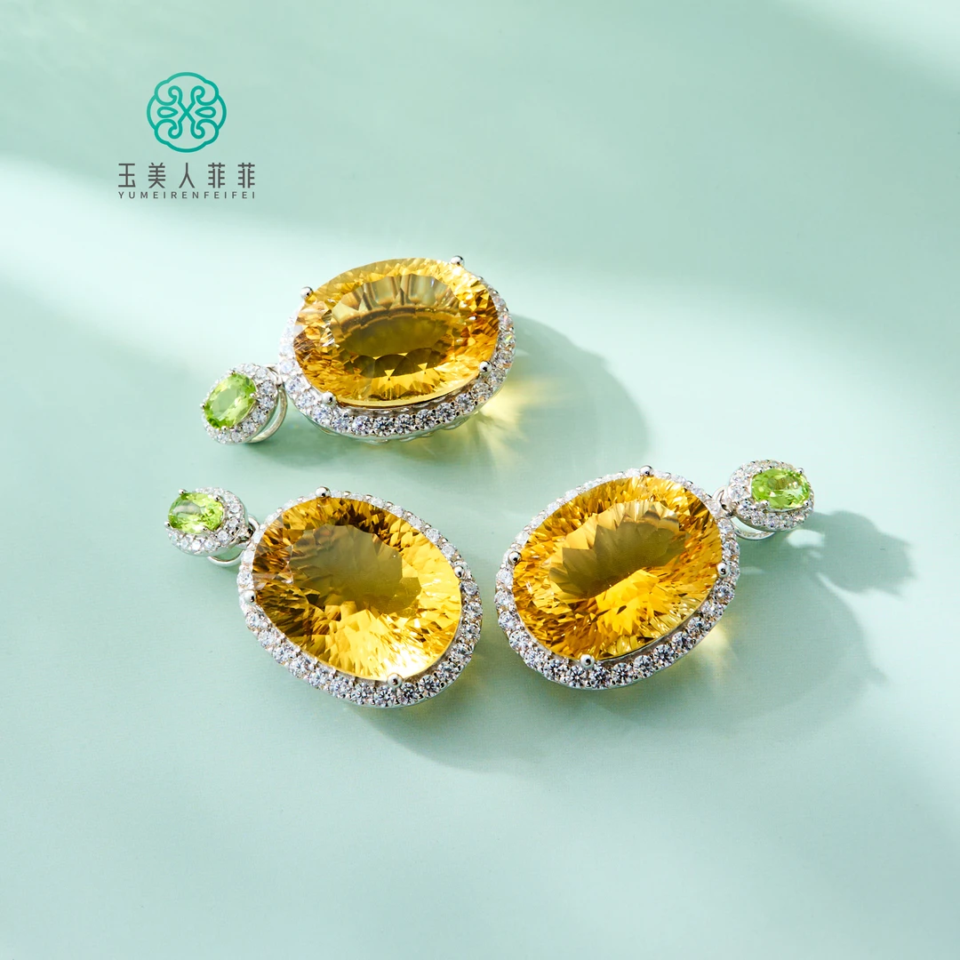 菲菲珠宝好*S925水晶吊坠约26*19mm-多样性发一约20克拉