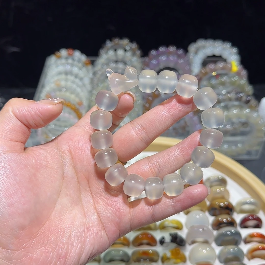 玛瑙/玉髓合金戒指