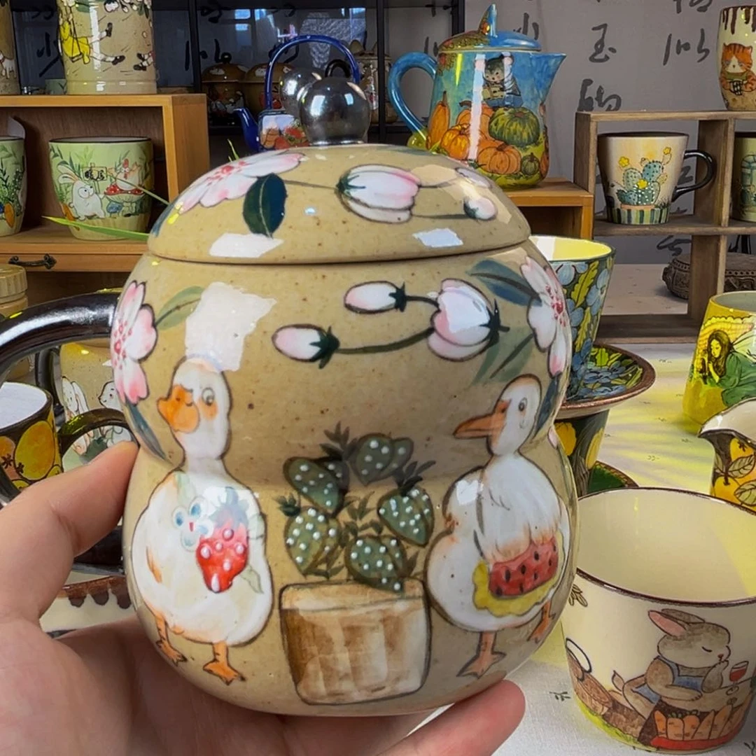 【闪购商品】摆件桃园山房原创手绘作品