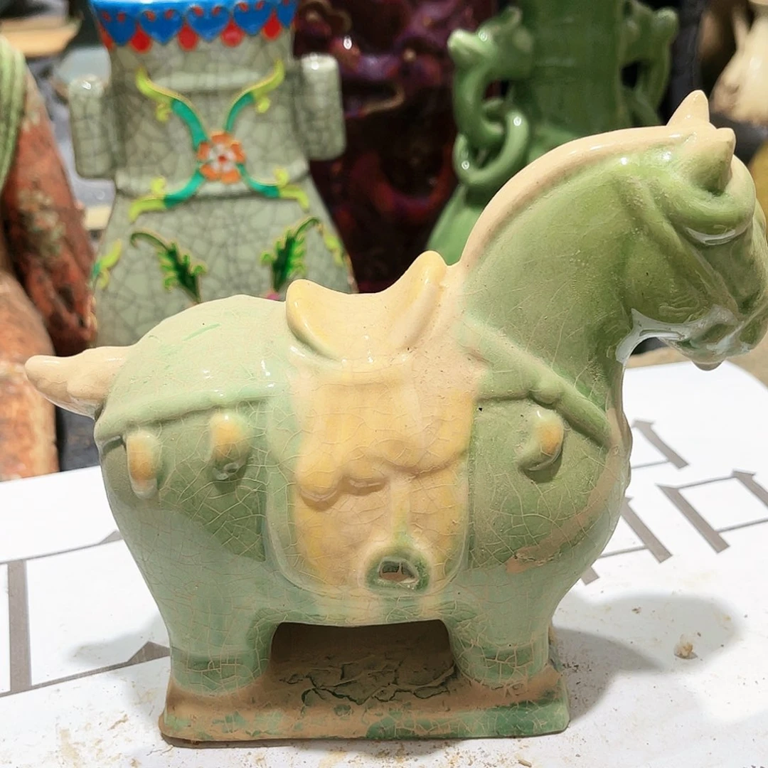 瓦当摆件摆件茶桌茶台陶瓷