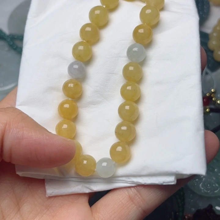 颈饰未镶嵌翡翠挂件