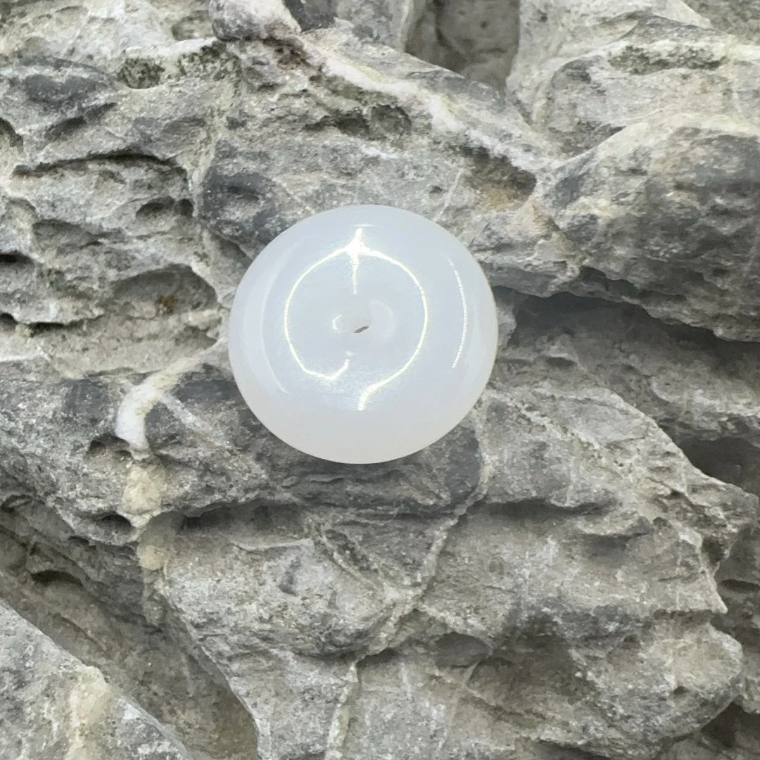 BY0710FPXQ标020 北玉精选 和田玉平安扣