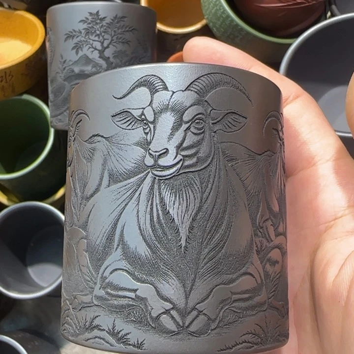 茶杯紫砂全手工制作工艺