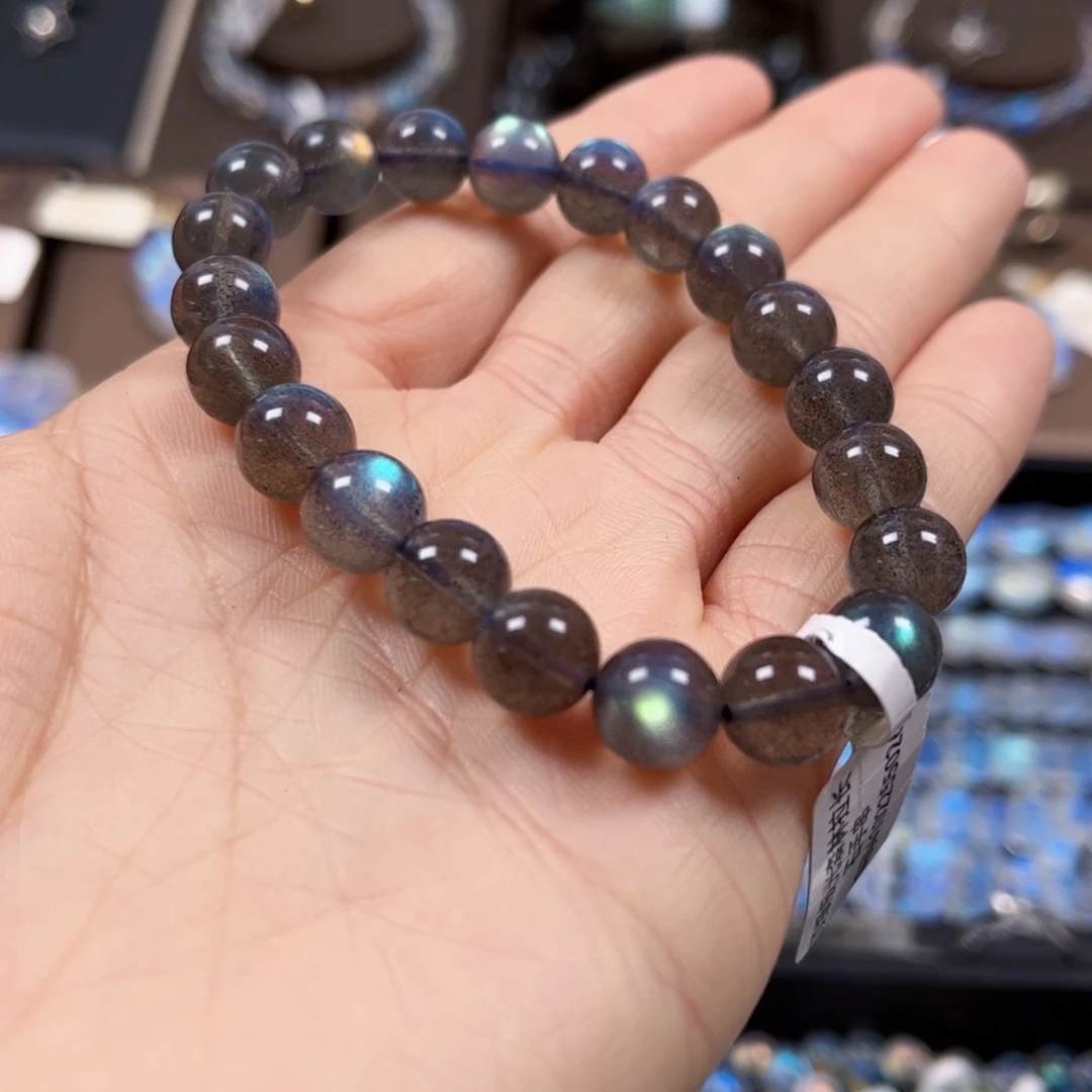 长石手链未镶嵌开****星8左右