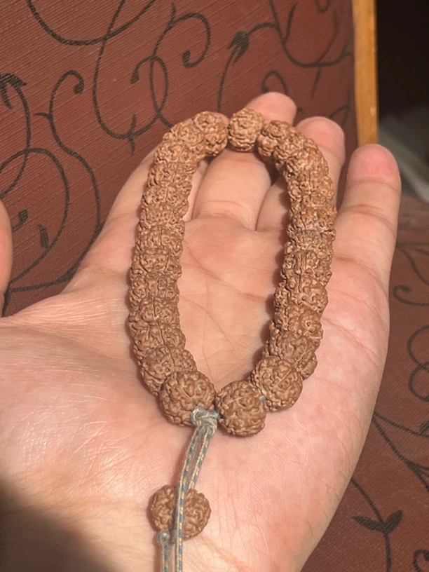 （山出品）S级包盘红原生态老树平息小金刚菩提手持肉度饱满