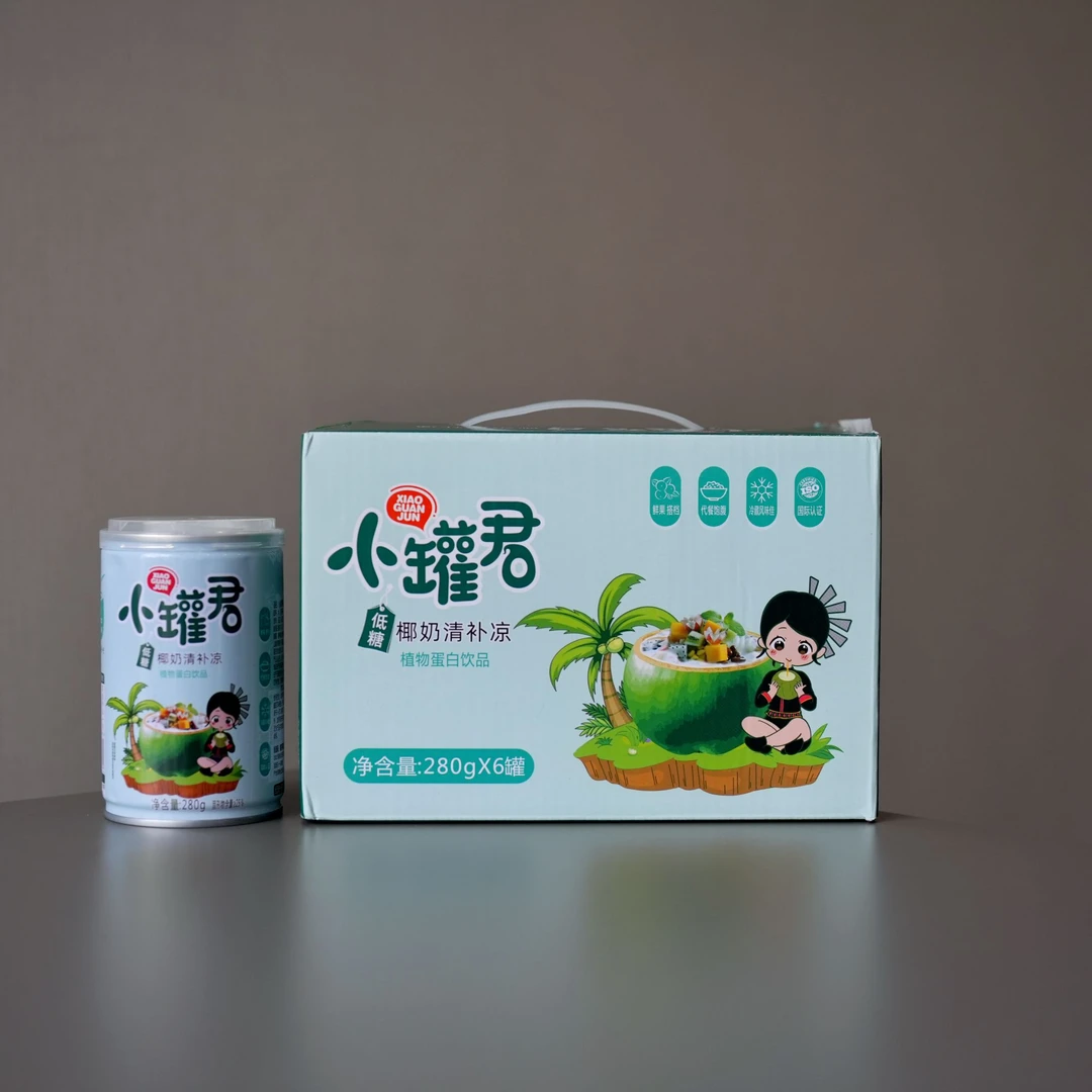 凯凯优选 鲜榨椰汁 椰香浓郁 低糖椰奶清补凉280克