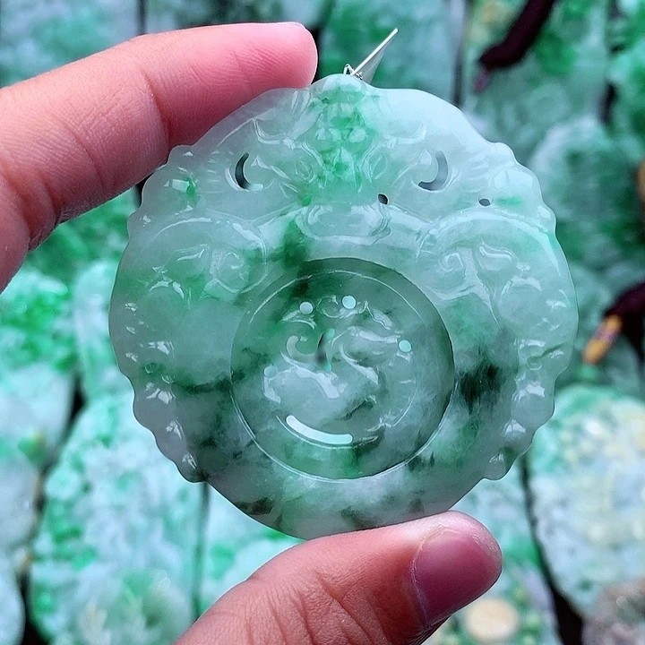 天然A货翡翠时来运转