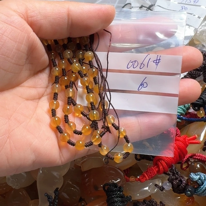 玛瑙/玉髓颈饰未镶嵌巾*0061