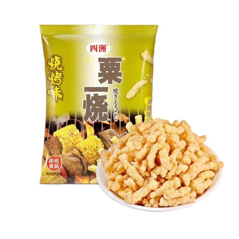 四洲粟一烧烧烤味香脆栗米条80g/袋