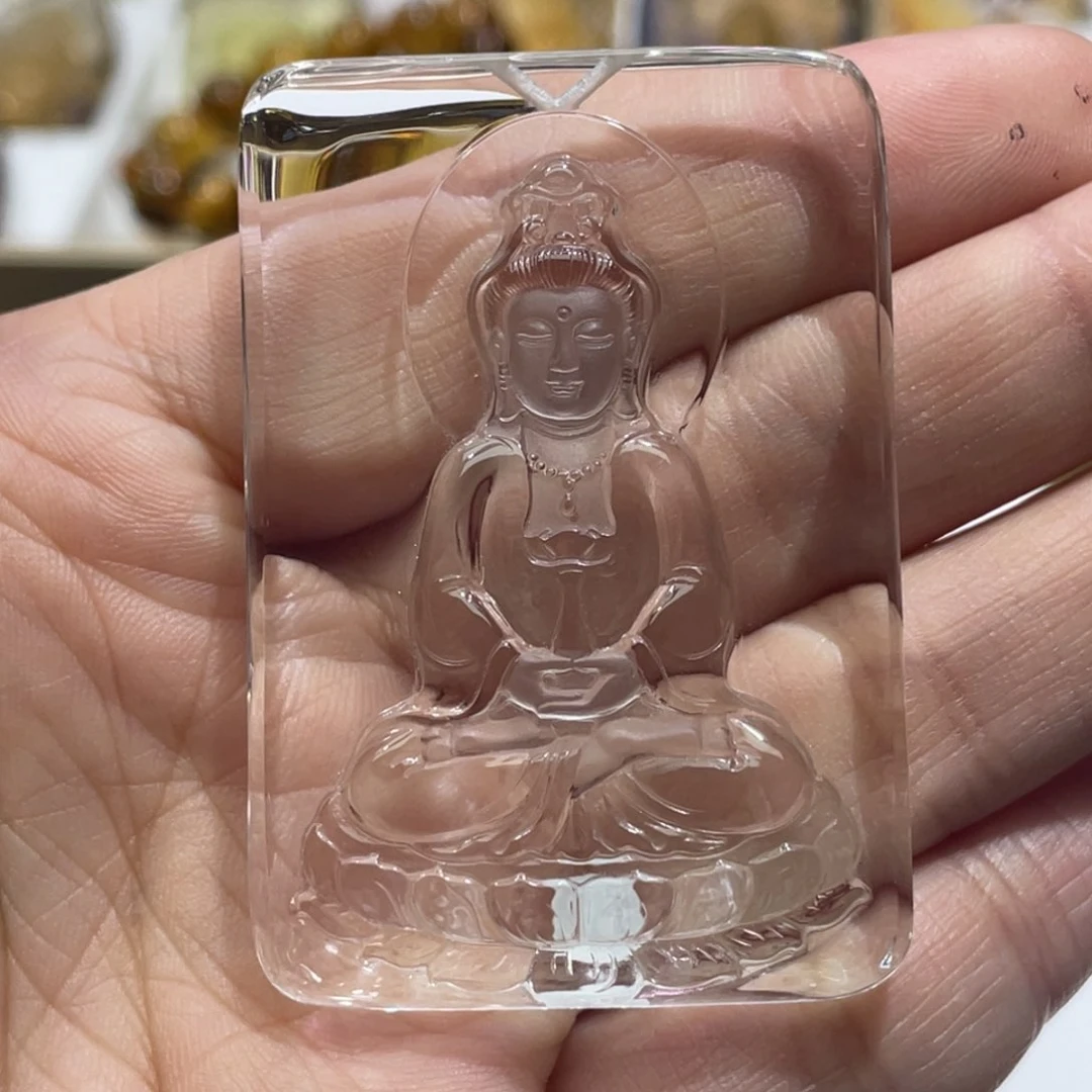水晶颈饰未镶嵌暖*定制