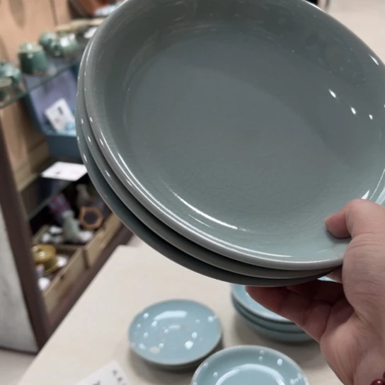 瓷片陶瓷茶具汝瓷茶具