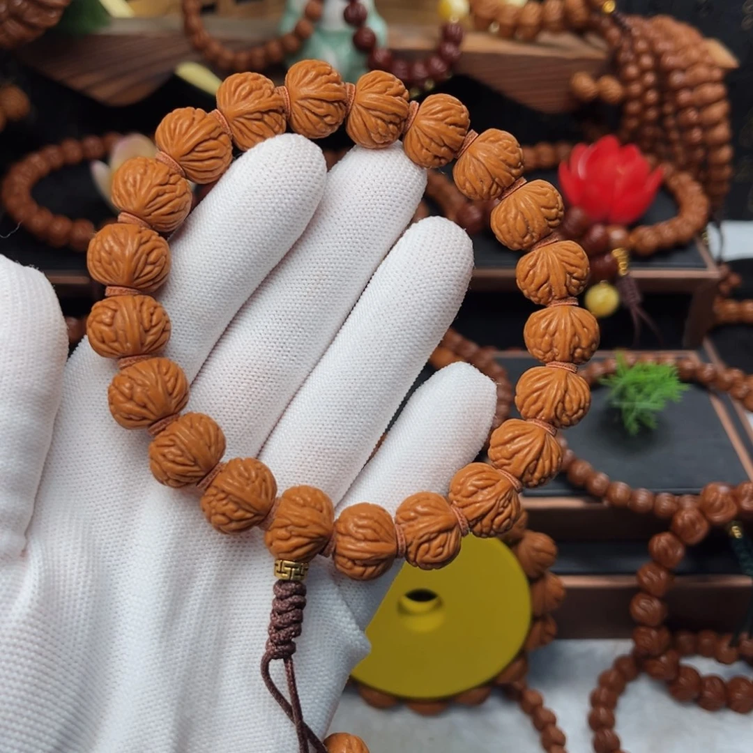 吊坠桃核15盘龙爆肚手持