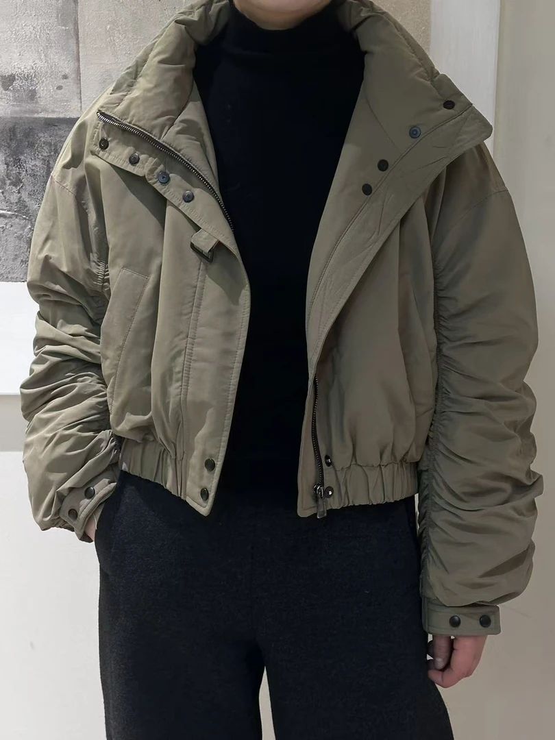 【木朴素羽绒服1】常规款短款休闲女装羽绒服5036