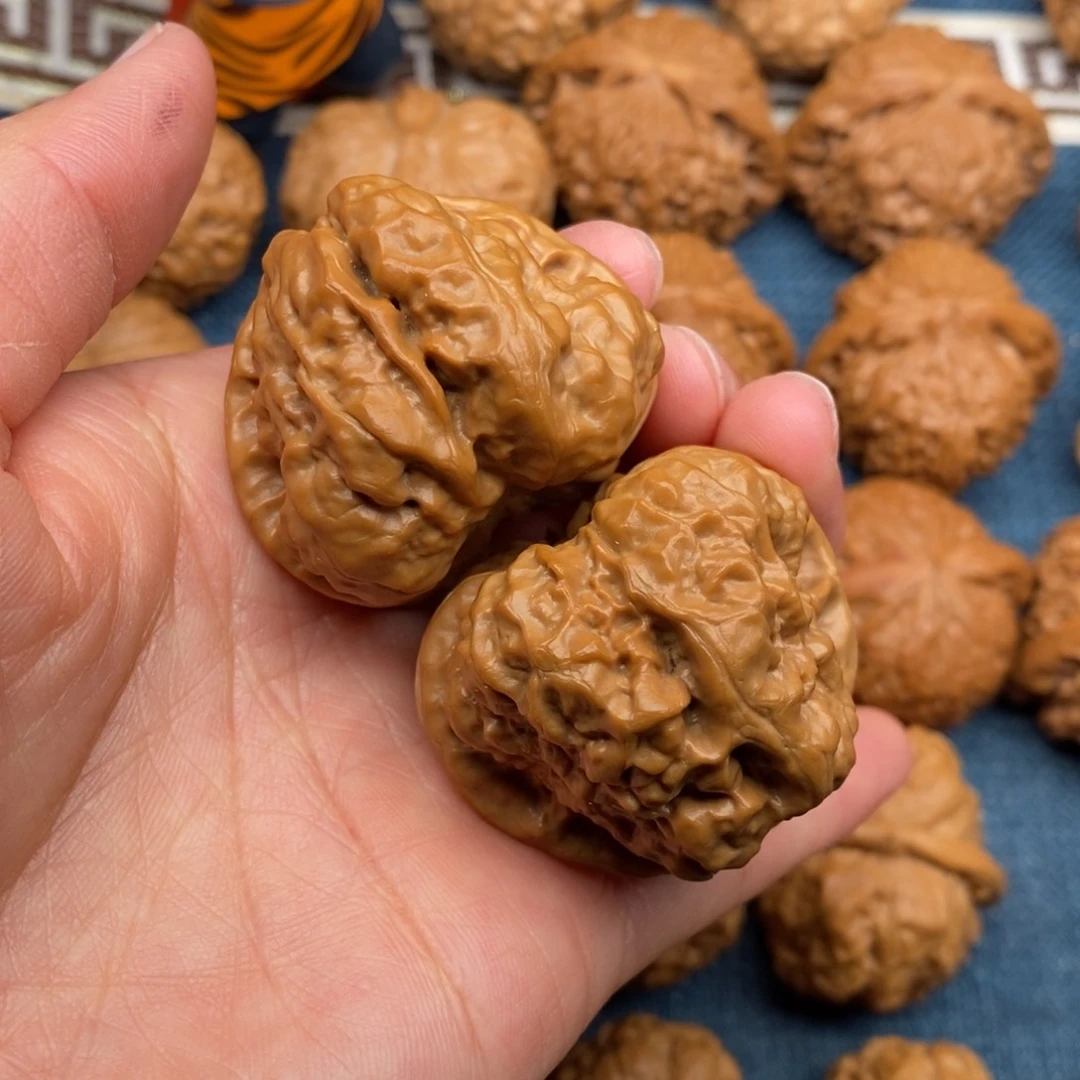 文玩核桃把件41全品毕业开背蛙