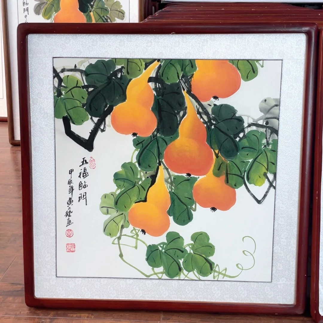 国画带框尺寸63*63厘米