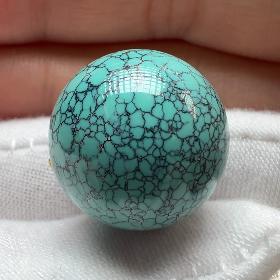 绿松石未镶嵌配饰圆珠18.4mm