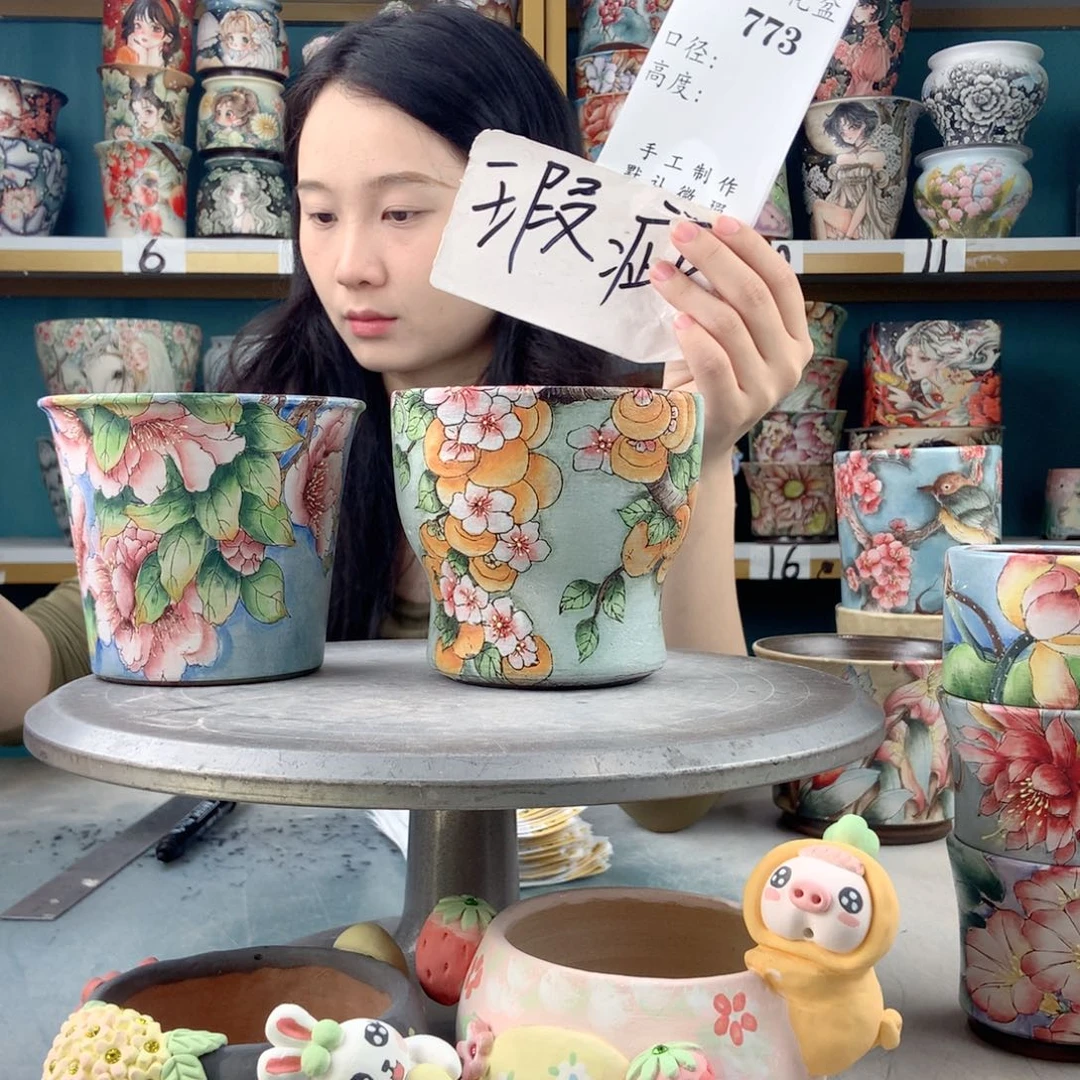 罐?***?景德镇手工瑕疵773