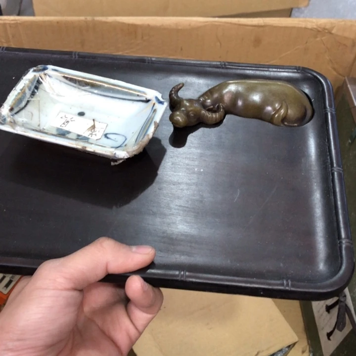 陶瓷孤品单件车里拍