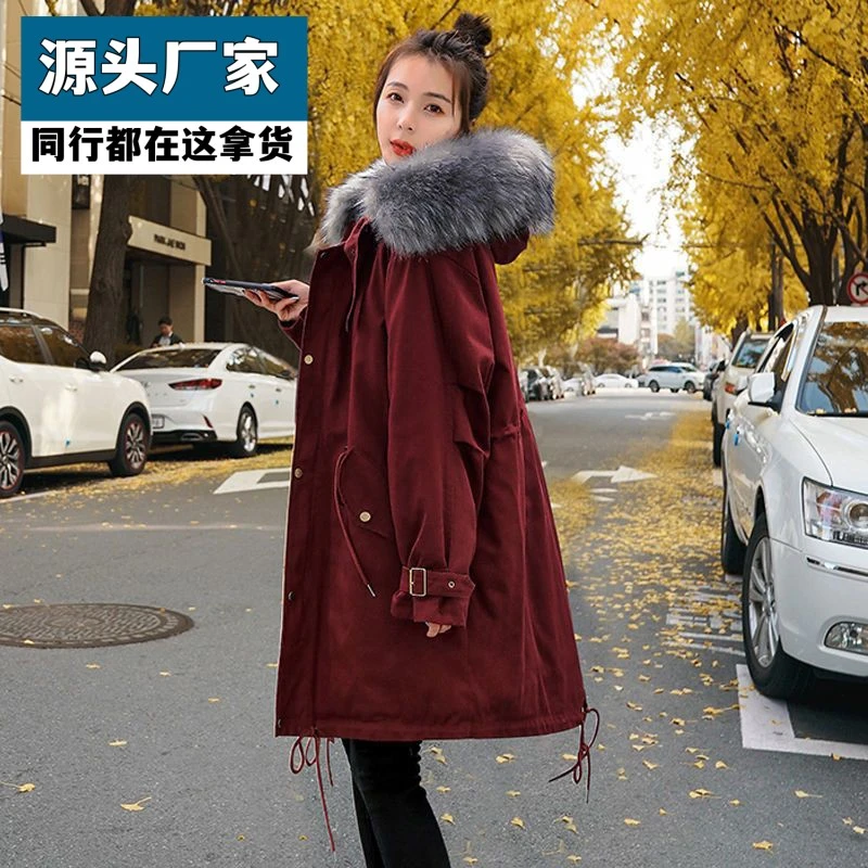 梵乐芬冬装2025年新款棉衣棉服女风衣中长款港风韩版宽松大码派克