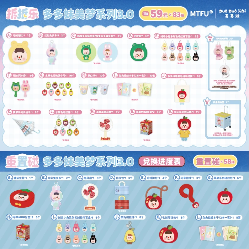多多妹【拆拆乐】—美梦系列3.0