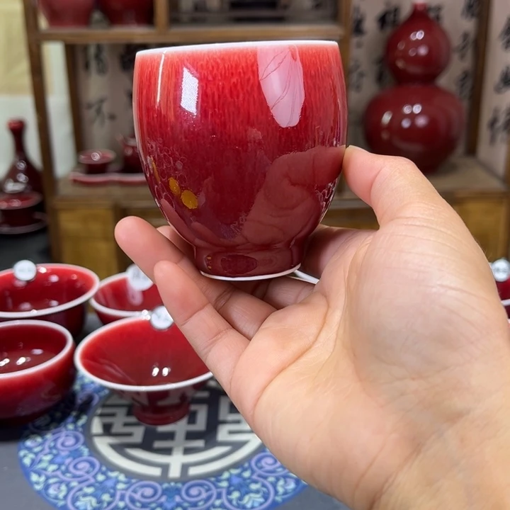景德镇陶瓷浅行窑龙蛋杯福利
