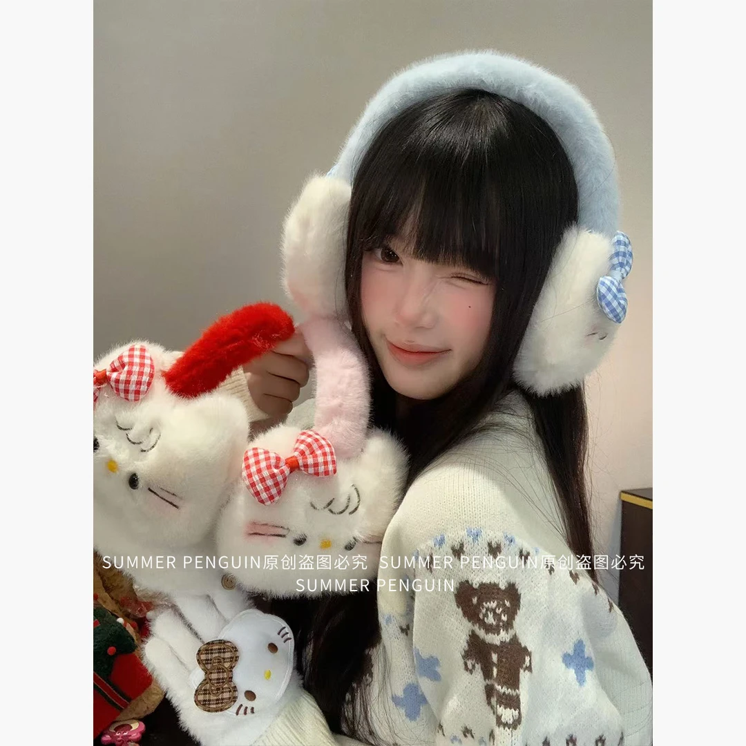 SUMMER PENGUIN夏企可爱款耳罩合集秋冬季保暖护耳毛绒耳护耳包