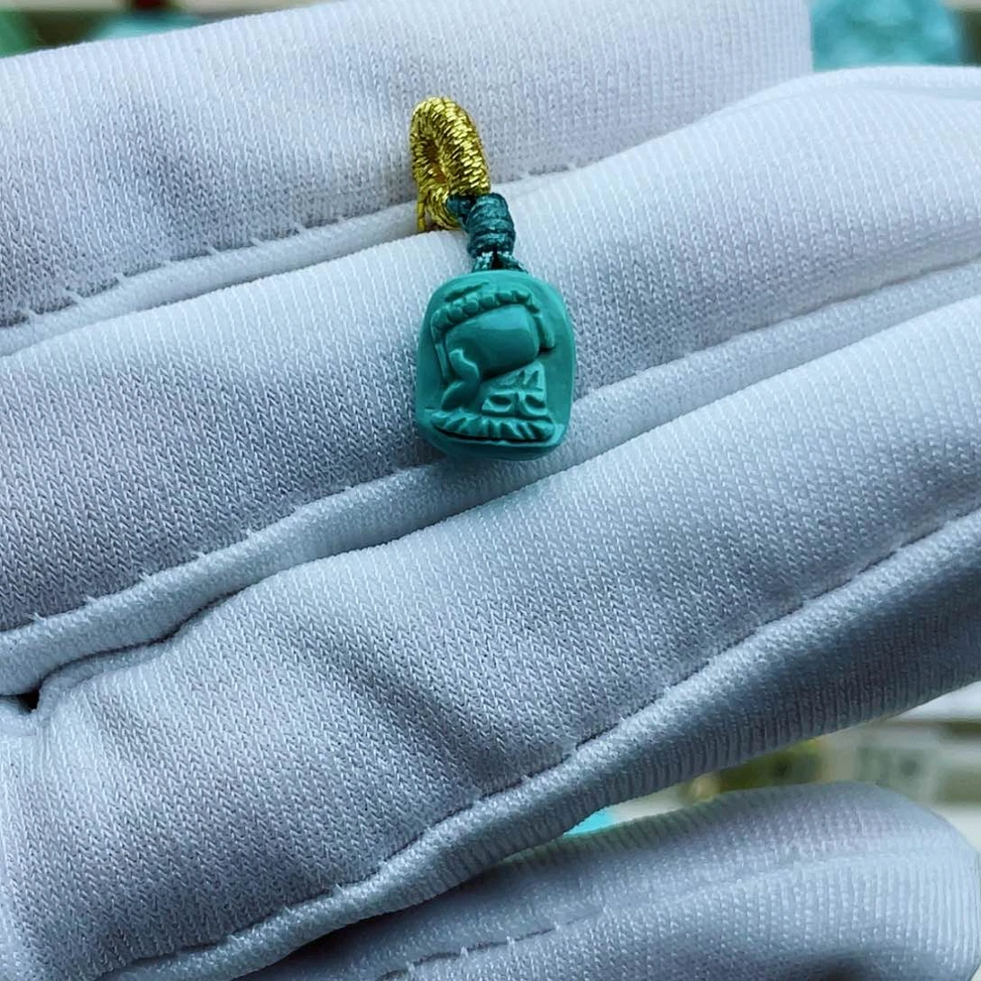 未镶嵌绿松石珠宝半成品