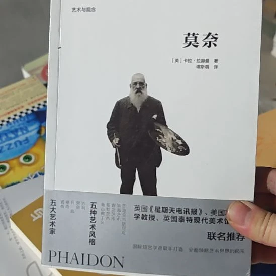 莫奈。卡拉拉赫曼的一本书，艺术与观念。